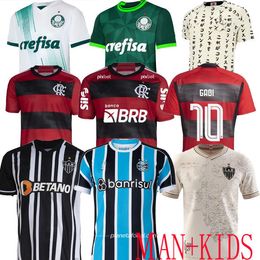 Maillots de football Flamengo Corinthian SC 23 24 SUAREZ HOME 2023 camisetas de footb Final da Palmeiras Atletico Mineiro Gremio THIRD AWAY shirt 10e anniversaire sesw