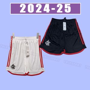 Flamengo Soccer Shorts 2024 2025 OUTUBRO ROSA DAVID LUIZ DIEGO E.RIBEIRO GABI PANTAL PANTAL VIDAL PPEDRO DE ARRASCAETA HOME