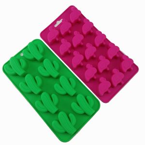 Flamingo Ice Cube Tray Molde de silicona de calidad alimentaria para chocolate, dulces, galletas, fondant, gelatina, mini jabón, hornear 1221325