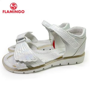 FLAMINGO – sandales pour filles, chaussures de princesse douces, légères et brillantes, imprimées, confortables, été, 3136 #240313