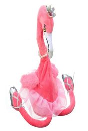 Flamingo Zingen Dansen Huisdier Vogel 50cm 20Inches Kerstcadeau Gevulde Knuffel Schattige Pop6307055