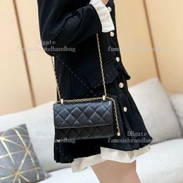 Flap Bag Mini Designer Bag Handtas Hoogwaardige 10A Mirror Kwaliteit 19cm kalfsleer schoudertas Designer Woman Luxury kettingzakken met doos C207