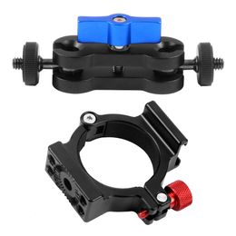 Flash Brackets 4ring schoenadapterring Microfoonbevestiging voor Zhiyun Smooth 4 Hendel Gimbal aangebracht op Rode LED -video 230816