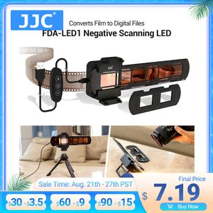 Flash Brackets JJC Negatives Scanning Led Light 35mm filmscanner met strips dia's houder P O Digital Converter Copier 230823