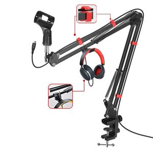 Flash Brackets Sale Microfoon Stand Metal Suspension Scissor Arm Mic Holder voor Home Studio Live Broadcast 230816