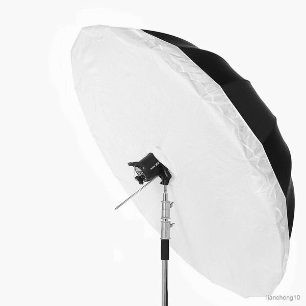 Diffuseurs Flash 180 cm 70 pouces Softbox diffuseur de lumière couverture en tissu blanc pour Studio photographie parapluie R230712