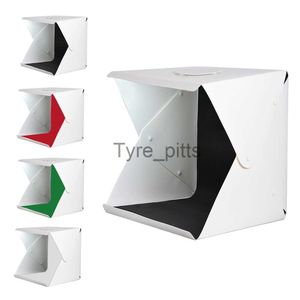 Diffuseurs Flash 30x30cm Lightbox Mini softbox LED Photo Studio Boîte à lumière avec fond noir blanc vert rouge pour Studio Photographie de produit x0724 x0724