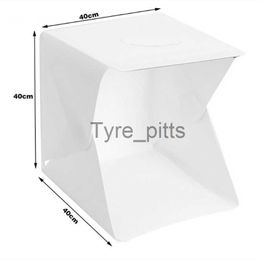 Flash Diffusers 40cm Led Light Mini Photo Studio Box Fotografie LED Light Room Tent Tafelblad Schieten Softbox Accessoires Achtergronden Lightbox x0724 x0724 x0718