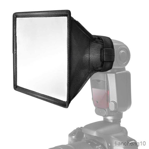 Diffuseurs Flash Diffuseur Flash Réflecteur Softbox Professionnel Mini Photo Diffuseur Carré Boîte à Lumière Douce pour Canon Nikon Caméra Dropship R230712