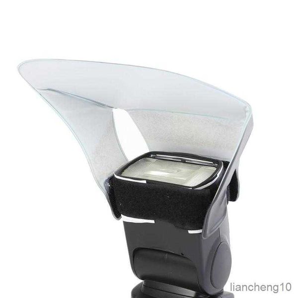 Difusores de flash Difusor de flash universal Cámara DSLR Paneles Softbox Reflector de luz de foto blanca para Canon Pentax difusor flash R230712