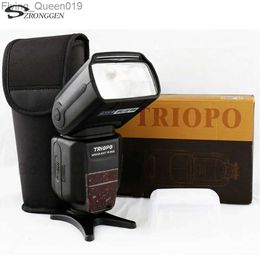 Têtes de flash 2018 TRIOPO TR-982 II caméra maître-esclave sans fil Flash 1/8000 HSS Speedlite pour appareils photo reflex numériques Nikon D90 D7000 D3 D4 D700 YQ231004