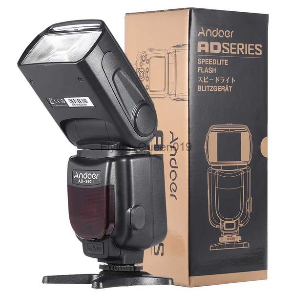 Têtes de flash Andoer universel sur caméra Flash Speedlite lampe de poche Flash lumière LCD affichage pour Pentax DSLR caméras photographie YQ231003