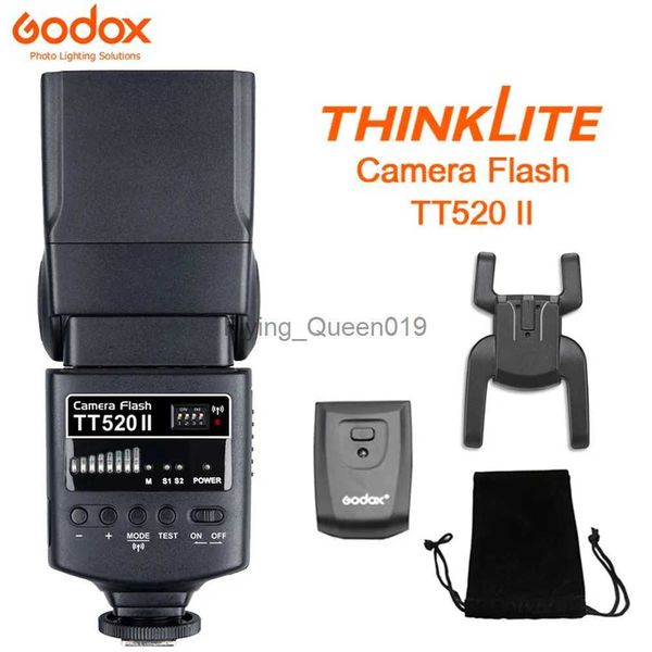 Têtes de flash Caméra Godox TT520II avec signal sans fil 433 MHz intégré pour appareils photo reflex numériques Pentax Olympus YQ231005