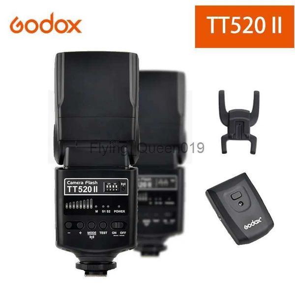 Têtes de flash Godox TT520 II Flash Light avec signal de déclenchement intégré 433 MHz pour appareils photo Pentax Olympus Phtoto Studio Speedlight YQ231003