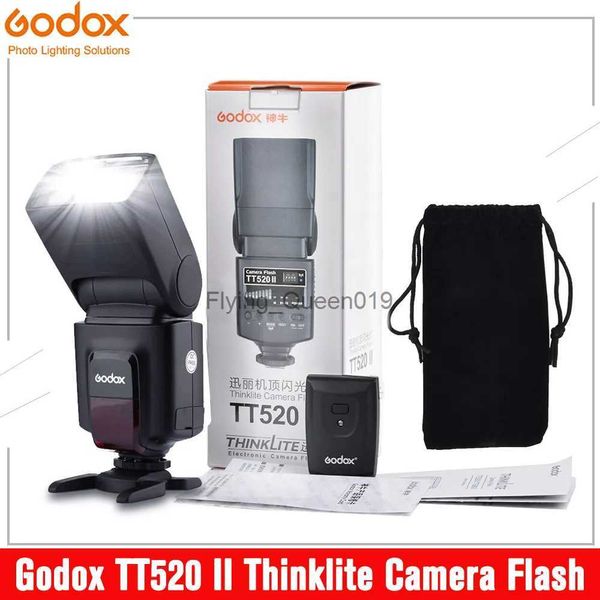 Têtes de flash Godox TT520 II Flash TT 520 II Thinklite Flash pour appareil photo avec signal sans fil 433 MHz intégré pour Pentax Fuji Olym YQ231003