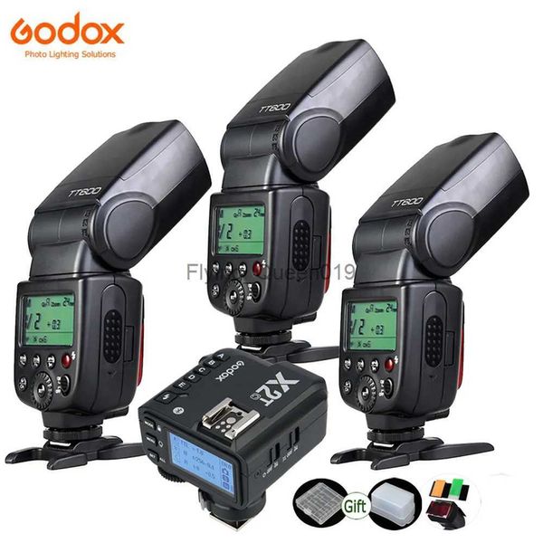 Têtes de flash GODOX TT600 GN60 Flash Light Master Slave Speedlite 2.4G Système sans fil pour appareil photo reflex numérique Pentax Olympus Fuji YQ231003