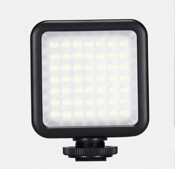 Cabezales de flash Jumpflash LED-D49 Mini 49 LED Cámara ultra derecha regulable Luz de relleno móvil