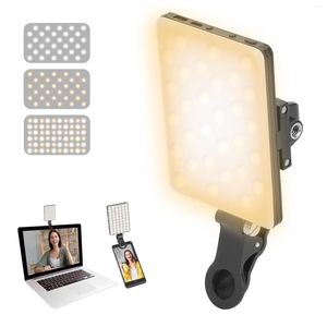 Flash Heads Led Pography Lighting Kit Fill Light Pour Studio Lights Selfie Clip Led Video Computer Conference