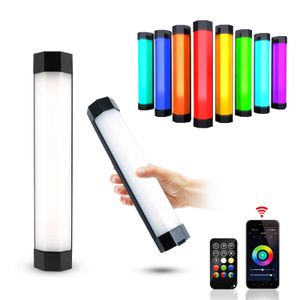 Flash Heads LUXCEO P200 IP67 Rainproof RGB Tube Built in Battery Magnet With APP Control LED Video Light For Studio P o Product Lighting 231117
