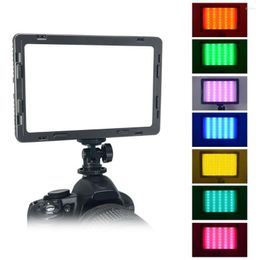 Flash Heads McOplus RGB LED-camera Licht Full Color Uput Video Kit Dimable 3200K-8500K BI-Color Panel CRI 95