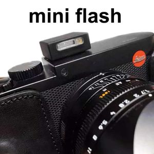 Têtes de flash Mini sabot rechargeable pour appareil photo miniature Macro Flash au xénon pour appareil photo numérique sans miroir A7C DLUX5 GRIII GR2 GR3 GR3x ZV1 YQ231003
