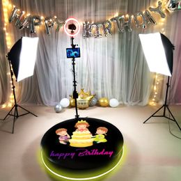 Flash Heads draagbare automatische Photobooth Circle 360 ​​Roterende cameratrack Video Booth Bullet Time TrackStar 360 Photo Booth