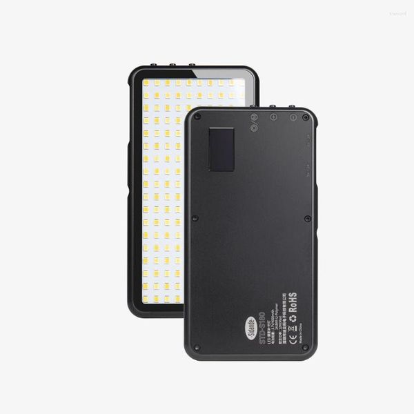 Cabezales de flash Sidande S180 LED Mini Luz de relleno portátil 4000mAh Batería CRI 96 SLR Gourmet Teléfono Retrato Cámara Interior Pografía