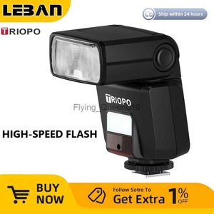 Têtes de flash Triopo TR-350 TTL HSS Caméra de synchronisation haute vitesse Speedlite Flash SLR Caméra sans miroir Lumière de chaussure pour Fuji YQ231003