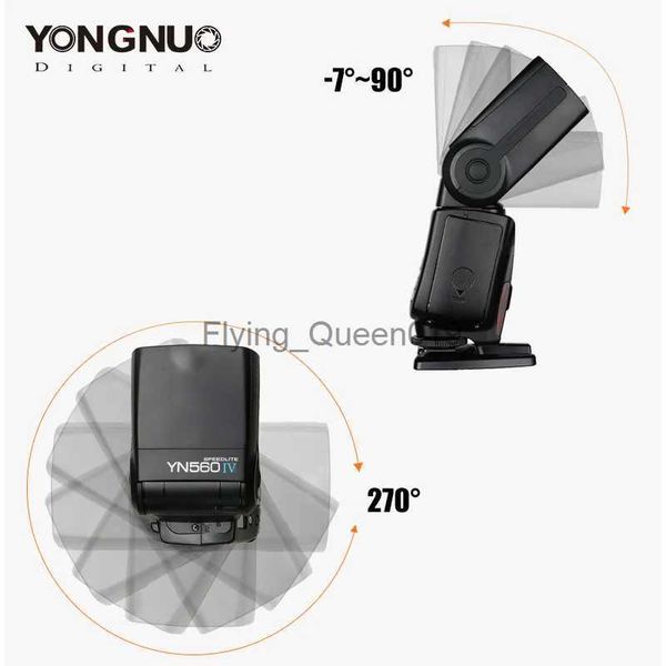 Têtes de flash Yongnuo Speedlite 2.4G Radio sans fil Master YN560 IV pour appareil photo reflex numérique Pentax Olympus YQ231005