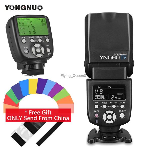 Têtes de flash YONGNUO YN560 IV Universal 2.4G sans fil Speedlite Flash sur caméra maître esclave Speedlight GN58 pour appareil photo reflex numérique YQ231003