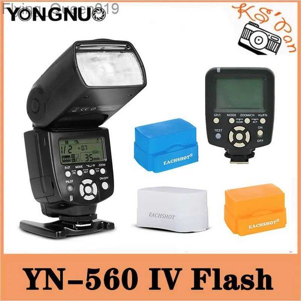 Têtes de flash Yongnuo YN560IV Speedlite 2.4G Radio sans fil Master Slave Flash YN560 IV pour appareil photo reflex numérique Pentax Olympus YQ231004