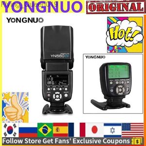 Teste Flash Yongnuo YN560IV YN560 IV Speedlite 2.4GHz Flash fotocamera per 80D 90D 6D 5D 450D 250D Olympus DSLR YN560III II aggiornamento YQ231004