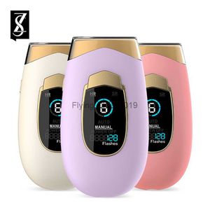 Clignote la machine permanente de jet d'épilation de laser de jambe de corps de 6 niveaux pour l'épilateur portatif de chargement initial de maison de bikini de femmes HKD230825