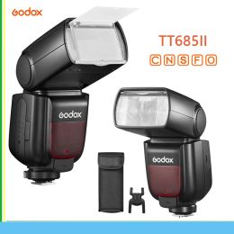 Flash godox tt685ii flash ttl hsss caméra flash speedlite tt685c tt685n tt685s tt685f tt685o caméra flash speedlite photographie lampe de photographie