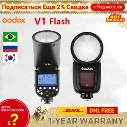 Flash Godox V1 Flash V1S / V1N / V1C TTL Liion Round Head Camera Speedlight Flash pour Sony / Nikon / Canon / Fujifilm / Olympus