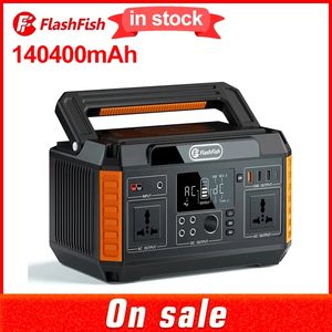Flashfish 560W Power Station 220V 110V 520Wh 140400mAh Solar Generator 100W Zonnepaneel CPAP Batterij Back -up Power noodsituatie