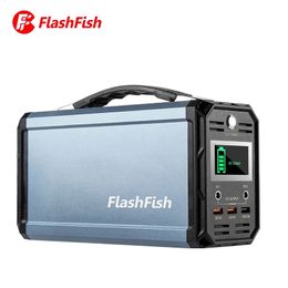 Flashfish Solar Generator Portable Power Station 60000mAh draagbare zonnegenerator 100W zonnepanelen voor thuisborenkamperen