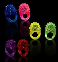 Knipperende bubbelring Rave Party knipperende zachte jelly glow sellingcool led light up2957509