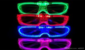 Lampe de poche Lunettes LED Lumière Froide Lunettes Style De Mode Multi Couleur Partie Prop Fête De Noël Décorer Ornement 1 99mw ff5583230