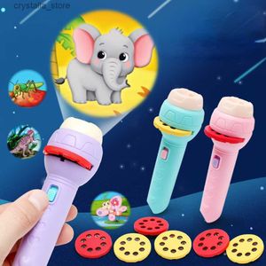 Zaklamp Projector Zaklamp Lamp Speelgoed Leuke Cartoon Creativiteit Speelgoed Zaklamp Lamp Zaklamp Projector Speelgoed Baby Slapen Verhaal Speelgoed L230518