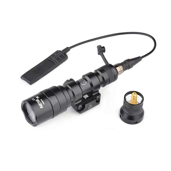 Accessoires tactiques Jingming m4 m16 hk416 ar15 lampe de poche M300AA Mini queue de Rat lentille de concentrateur contrôlée par fil lampe de poche avec rail de guidage torche portable