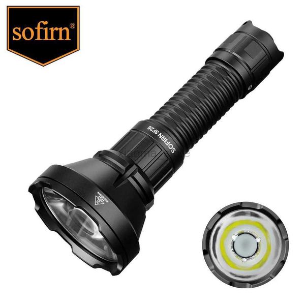 Linternas Sofirn SF26 EDC Linterna táctica 2000lm Tipo-C Recargable Protable Potente 21700 Antorcha Camping Luz LED Lámpara de senderismo IPX-8 240122