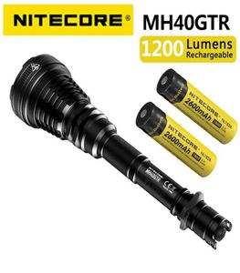 Normas de linternas 1200 Rango de búsqueda de alto rendimiento para hombres de 1004 metros equipados con 2600 mAh Batteryflashlights Flawslightsf1523328