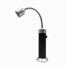 Lampes de poche torches 2 pièces ensemble de lumière de gril de Barbecue LED avec base magnétique puissante col de cygne Flexible à 360 degrés pour les travaux de réparation