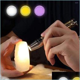 Lampes de poche torches lampes de poche Torches Identification Jade 3 Modes UV La lumi￨re de durcissement Traviolet ALLIAGE ALLIAG