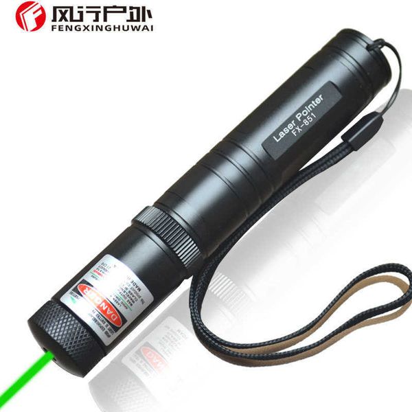 Lampes de poche Torches lampe de poche Laser vert pointeur stylo Laser stylet 0109