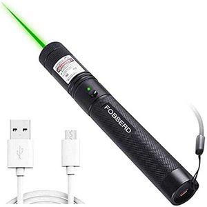 Zaklampen fakkels groene laserpointer- 10000m USB oplaad ingebouwde batterij lazer torch hoog krachtige single starry brandende match jagen optica 0109