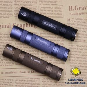 Lampes de poche torches LED étanche Rechargeable Portable puissant lumière tactile Mini Lanterna Linternas éclairage BI50FL