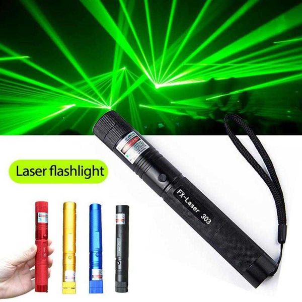 Lampes de poche Torches Militaire tactique Laser étoile étoilée lampe de poche pointeur stylo de commande lampe Laser dispositif Laser brûlant pour la chasse Camping 0109