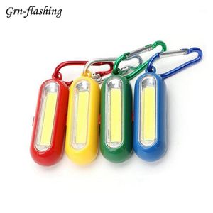 Lampes de poche Torches Mini COB LED Porte-clés Portable Flash Light Torche Lampe Extérieure Intérieure Maison Veilleuses Pour Camping Randonnée Pêche1